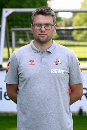 Athletik-Trainer Tillmann Bockhorst; 1. FC Köln; 2.BL, Porträttermin 2024 2025