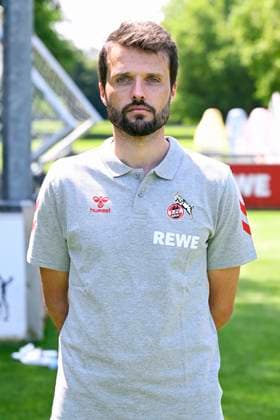Athletik-Trainer Leif Frach; 1. FC Köln; 2.BL, Porträttermin 2024 2025