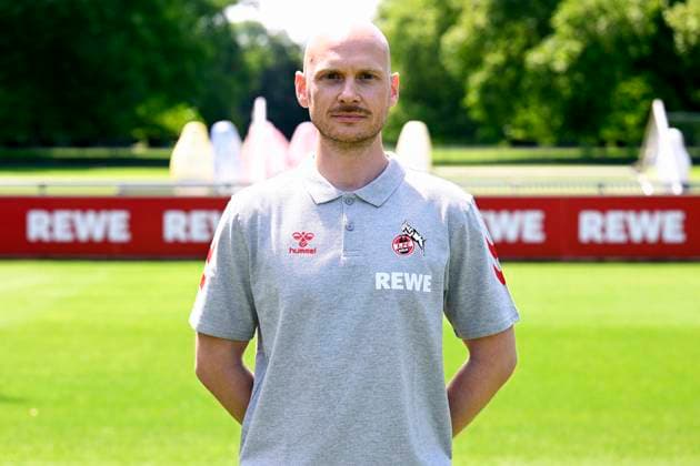 Physiotherapeut Matti Forkel; 1. FC Köln; 2.BL, Porträttermin 2024 2025