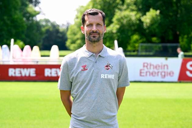 Physiotherapeut Daniel Schütz; 1. FC Köln; 2.BL, Porträttermin 2024 2025