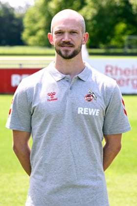 Leiter Physiotherapie und Rehabilitation Christian Osebold; 1. FC Köln; 2.BL, Porträttermin 2024 2025
