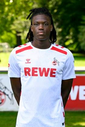 Elias Bakatukanda; 1. FC Köln; 2.BL, Porträttermin 2024 2025