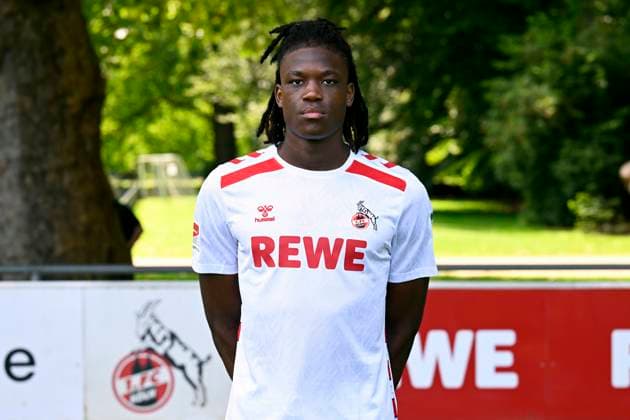 Elias Bakatukanda; 1. FC Köln; 2.BL, Porträttermin 2024 2025