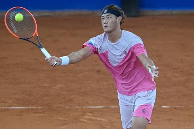 Zhizhen Zhang CHN 16.07.2024 Tennis Hamburg Open, ATP, Tennis Herren 500, Tennis-Stadion Am Rothenbaum, Hamburg, HH Germany