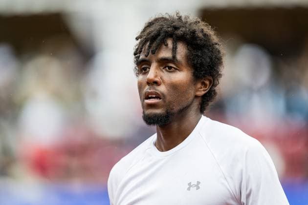 240716 Elias Ymer of Sweden during day 2 of the Nordea Open on July 16, 2024 in Bastad. Photo: Niclas Jönsson BILDBYRAN COP 273 NO0284 tennis ATP, Tennis Herren 250 nordea open day 2 bbeng Copyright: NICLASxJÖNSSON BB240716NO018