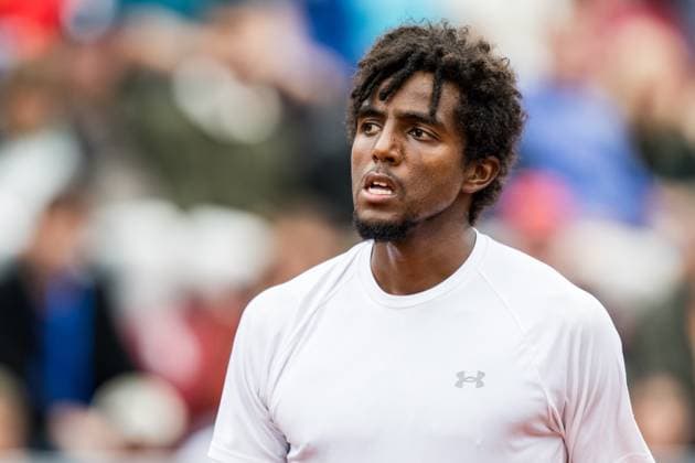 240716 Elias Ymer of Sweden during day 2 of the Nordea Open on July 16, 2024 in Bastad. Photo: Niclas Jönsson BILDBYRAN COP 273 NO0284 tennis ATP, Tennis Herren 250 nordea open day 2 bbeng Copyright: NICLASxJÖNSSON BB240716NO027