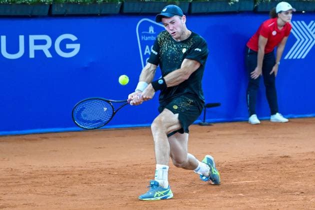 Dominik Koepfer GER 16.07.2024 Tennis Hamburg Open, ATP, Tennis Herren 500, Tennis-Stadion Am Rothenbaum, Hamburg, HH Germany