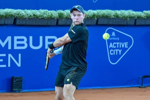 Dominik Koepfer GER 16.07.2024 Tennis Hamburg Open, ATP, Tennis Herren 500, Tennis-Stadion Am Rothenbaum, Hamburg, HH Germany