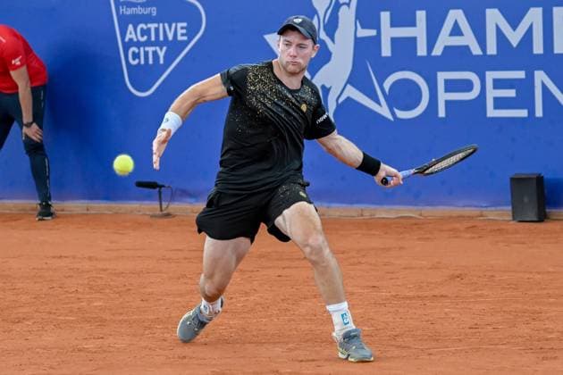 Dominik Koepfer GER 16.07.2024 Tennis Hamburg Open, ATP, Tennis Herren 500, Tennis-Stadion Am Rothenbaum, Hamburg, HH Germany