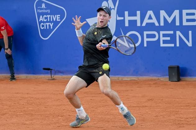 Dominik Koepfer GER 16.07.2024 Tennis Hamburg Open, ATP, Tennis Herren 500, Tennis-Stadion Am Rothenbaum, Hamburg, HH Germany