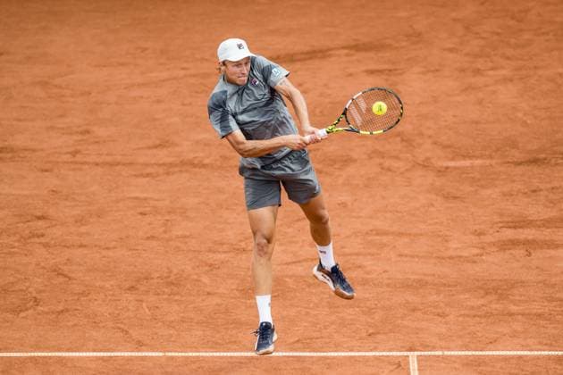 240716 Leo Borg of Sweden during day 2 of the Nordea Open on July 16, 2024 in Bastad. Photo: Niclas Jönsson BILDBYRAN COP 273 NO0284 tennis ATP, Tennis Herren 250 nordea open day 2 bbeng Copyright: NICLASxJÖNSSON BB240716NO067