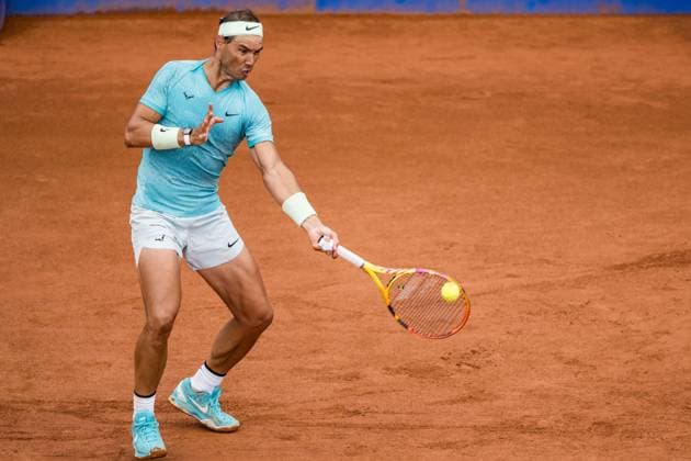 240716 Rafael Nadal of Spain during day 2 of the Nordea Open on July 16, 2024 in Bastad. Photo: Niclas Jönsson BILDBYRAN COP 273 NO0284 tennis ATP, Tennis Herren 250 nordea open day 2 bbeng Copyright: NICLASxJÖNSSON BB240716NO069