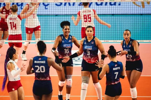 2024.07.16 Mielec Siatkowka Memorial Agaty Mroz-Olszewskiej Polska - Dominikana N z Dominikana reprezentacja Foto Marta Badowska PressFocus 2024.07.16 Mielec Volleyball Agata Mroz-Olszewska Memorial friendly tournament Poland - Dominican Republic Dominikana reprezentacja Credit: Marta Badowska PressFocus NEWSPIX.PL --- Newspix.pl NEWSPIX.PL --- Newspix.pl  20240716PF_MA8444
