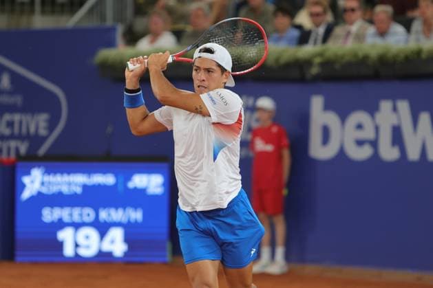 Tennis Herren ATP, Tennis Herren Tennis Herren Tour 500 European Open Hamburg, Hamburg Open ATP 500 2024 , 16.07.2024, Sebastian Baez (ARG) Copyright: FernandoxSoares