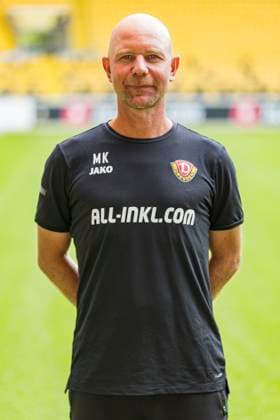 16.07.2024, xomx, Fussball 3.Liga, Dynamo Dresden - Fototermin Saison 2024 25, Porträttermin 2024 2025 emspor, Bild: Manuel Klökler (Co-Trainer). Portrait, Portraet, (DFL DFB REGULATIONS PROHIBIT ANY USE OF PHOTOGRAPHS as IMAGE SEQUENCES and or QUASI-VIDEO) Dresden