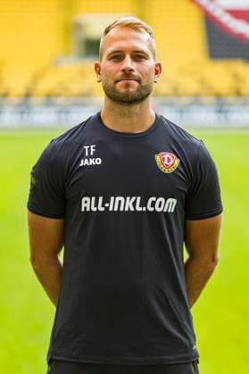 16.07.2024, xomx, Fussball 3.Liga, Tony Fischer (Physiotherapeut) - Dynamo Dresden - Fototermin Saison 2024 25, Porträttermin 2024 2025 emspor, Bild: (DFL DFB REGULATIONS PROHIBIT ANY USE OF PHOTOGRAPHS as IMAGE SEQUENCES and or QUASI-VIDEO) Dresden