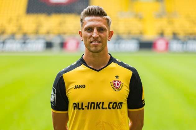 16.07.2024, xomx, Fussball 3.Liga, Dynamo Dresden - Fototermin Saison 2024 25, Porträttermin 2024 2025 emspor, Bild: Jan-Hendrik Marx ( 26). Portrait, Portraet, (DFL DFB REGULATIONS PROHIBIT ANY USE OF PHOTOGRAPHS as IMAGE SEQUENCES and or QUASI-VIDEO) Dresden
