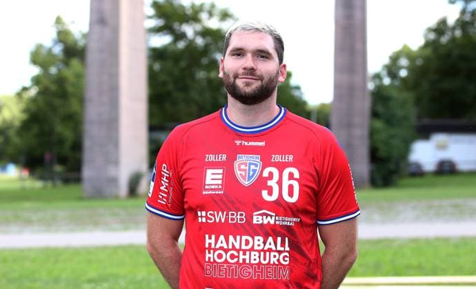 16.07.2024, Deutschland, Bietigheim, Handball Bundesliga Saison 2024 2025, SGBBM Bietigheim Fototermin, 36 Jonathan Fischer
