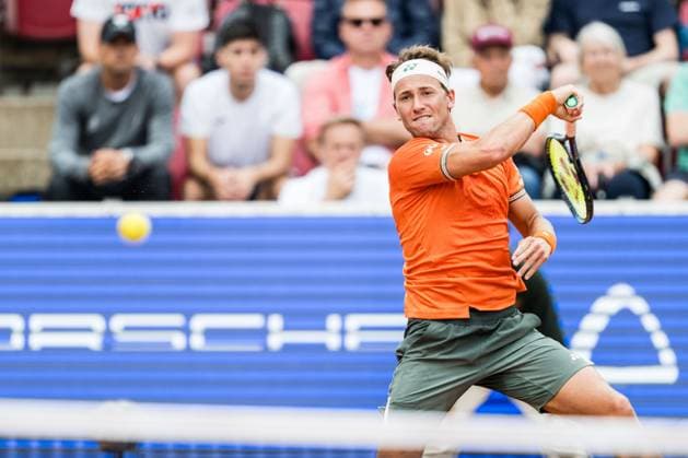 240717 And Casper Ruud of Norway during day 3 of the Nordea Open on July 17, 2024 in Bastad. Photo: Niclas Jönsson BILDBYRAN COP 273 NO0287 tennis ATP, Tennis Herren 250 nordea open bbeng Copyright: NICLASxJÖNSSON BB240717NO005