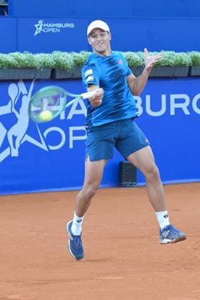 Luciano Darderi (ITA) , Luciano Darderi (ITA) - Alexander Shevchenko (KAZ)), Tennis, ATP, Tennis Herren 500, Hamburg Open, 17.07.2024 Hamburg Hamburg Deutschland