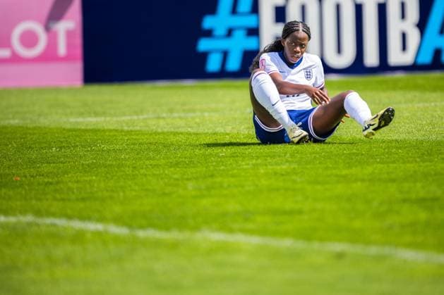 Vivienne Lia of England Serbia U19 v England U19, UEFA Women s U19 Championships, Group a, Football, Marijampoleje Football Stadium, Marijampole, Lithuania - 17 Jul 2024 Editorial use only  Copyright: xNikoaxKrstic Shutterstockx 14587245ba
