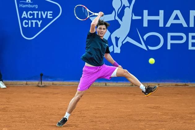 Alexander Shevchenko KAZ 17.07.2024 Tennis Hamburg Open, ATP, Tennis Herren 500, Tennis-Stadion Am Rothenbaum, Hamburg, HH Germany