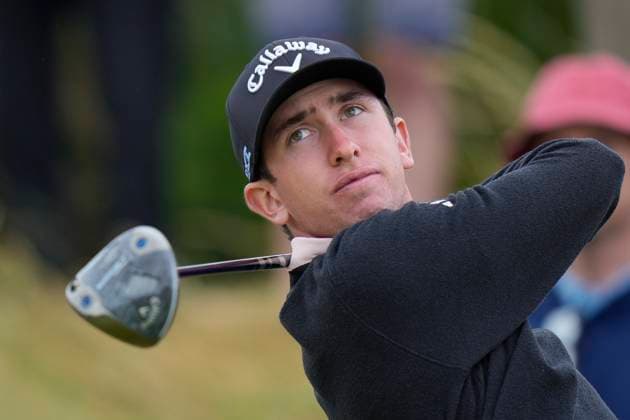 17th July 2024; Royal Troon Golf Club, Troon, South Ayrshire, Scotland; The Open Championship Practice Day 3; Tom McKibbin plays from the 10th tee  ActionPlus12669032 StevenxFlynn