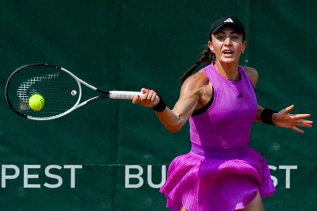 Elina Avanesyan during the single match vs. Rebeka Masarova (SPA) at the WTA250 Hungarian Gran Prix Tennis on 17th July 2024 at Romai Teniszakademia, Budapest, Hungary  Copyright: xVincenzoxOrlando IPAxSportx xipax xx IPA_48067191 IPA_Agency_IPA48067191