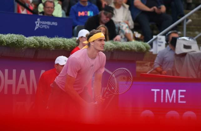 17.07.2024, xcex, GER, Hamburg, Rothenbaum, Hamburg Open ATP, Tennis Herren 500 Tour Tournament, Center Court, Alexander Sascha Zverev (GER)