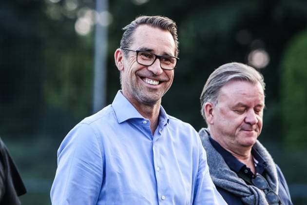 Sport Themen der Woche KW 29 Sport Bilder des Tages Handball, Regionalliga West Saison 2024 2025 Testspiel MSV Duisburg - DSV 19000 Duisburg 17.07.2024, Trainingsgelände MSV Duisburg Michael Preetz (Geschäftsführer MSV Duisburg) Duisburg Trainingsgelände MSV Duisburg Nordrhein-Westfahlen Deutschland *** Sport, Handball, Regionalliga West Season 2024 2025 Test match MSV Duisburg DSV 19000 Duisburg 17 07 2024, Training ground MSV Duisburg Michael Preetz Managing Director MSV Duisburg Duisburg Training ground MSV Duisburg North Rhine-Westphalia Germany