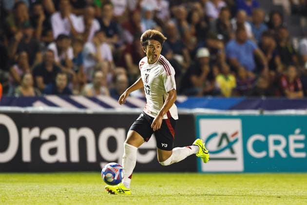 Yu Hirakawa (JPN), JULY 17, 2024 - Football Soccer : Under 23 International Friendly, Länderspiel, Nationalmannschaft match between France 1-1 Japan at the Stade Mayol in Toulon, France. Noxthirdxpartyxsales  (259944775)