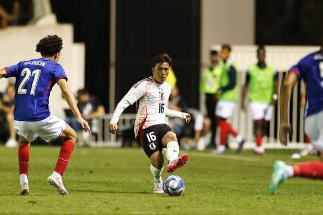 Ayumu Ohata (JPN), JULY 17, 2024 - Football Soccer : Under 23 International Friendly, Länderspiel, Nationalmannschaft match between France 1-1 Japan at the Stade Mayol in Toulon, France. Noxthirdxpartyxsales  (259945115)