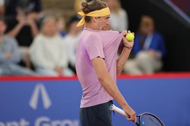 Tennis Herren ATP, Tennis Herren Tennis Herren Tour 500 European Open Hamburg, Hamburg Open ATP 500 2024 , 17.07.2024, Alexander Zverev (GER) Copyright: FernandoxSoares