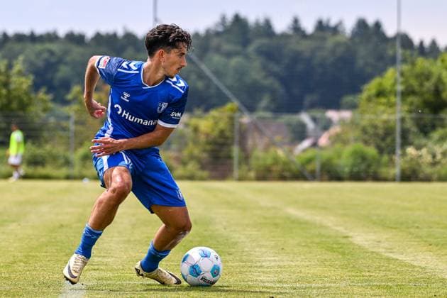 GER, FSP, FC Zürich vs 1. FC Magdeburg 12.07.2024, Stadion, Benningen Allgäu, GER, FSP, FC Zürich vs 1. FC Magdeburg, im Bild Jason Ceka (Magdeburg, 10)