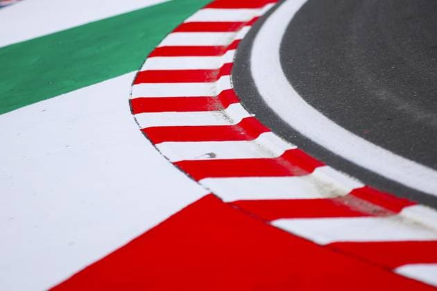 Kerbs illustration, track, piste during the Formula 1 Hungarian Grand Prix 2024, 13th round of the 2024 Formula One World Championship, WM, Weltmeisterschaft from July 19 to 21, 2024 on the Hungaroring, in Mogyorod, Hungary - F1 - HUNGARIAN GRAND PRIX 2024 DPPI Panoramic  240718_R11_UNGHERIA_DP_EA029588