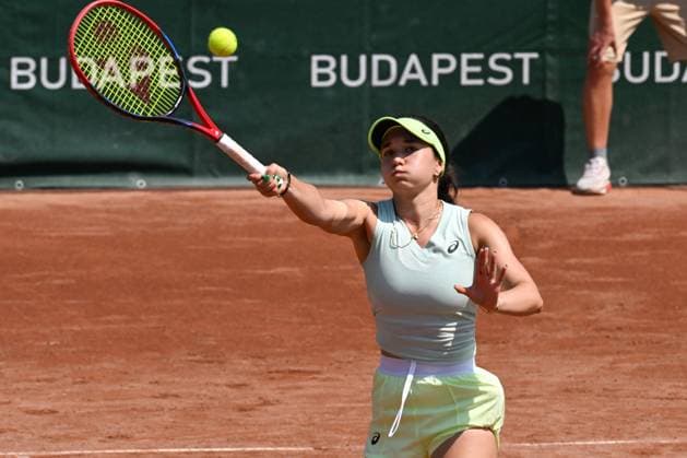 Eva Lys (GER) during the round 16 match vs. Bernarda Pera (USA) at the WTA250 Hungarian Gran Prix Tennis on 18th July 2024 at Romai Teniszakademia, Budapest, Hungary  Copyright: xVincenzoxOrlando IPAxSportx xipax xx IPA_48088068 IPA_Agency_IPA48088068
