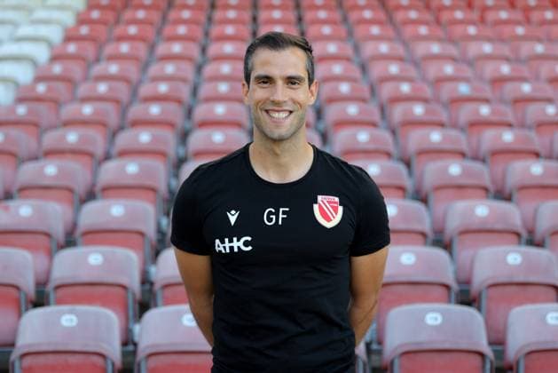 Gian Luca Fraternali (Fitness-Coach); FC Energie Cottbus; 3. Liga, Porträttermin 2024 2025 FC Energie Cottbus, 3. Liga, Porträttermin 2024 2025