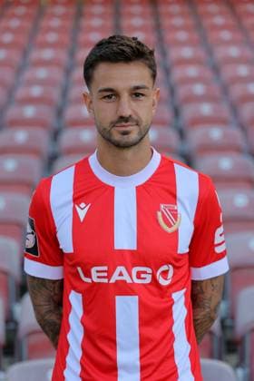 Filip Kusic; FC Energie Cottbus; 3. Liga, Porträttermin 2024 2025 FC Energie Cottbus, 3. Liga, Porträttermin 2024 2025