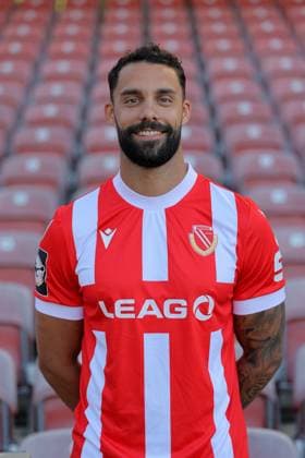 Joshua Putze; FC Energie Cottbus; 3. Liga, Porträttermin 2024 2025 FC Energie Cottbus, 3. Liga, Porträttermin 2024 2025