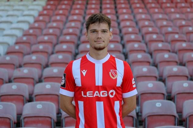Janis Juckel; FC Energie Cottbus; 3. Liga, Porträttermin 2024 2025 FC Energie Cottbus, 3. Liga, Porträttermin 2024 2025