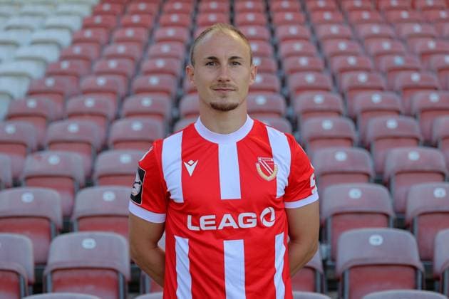 Tobias Hasse; FC Energie Cottbus; 3. Liga, Porträttermin 2024 2025 FC Energie Cottbus, 3. Liga, Porträttermin 2024 2025
