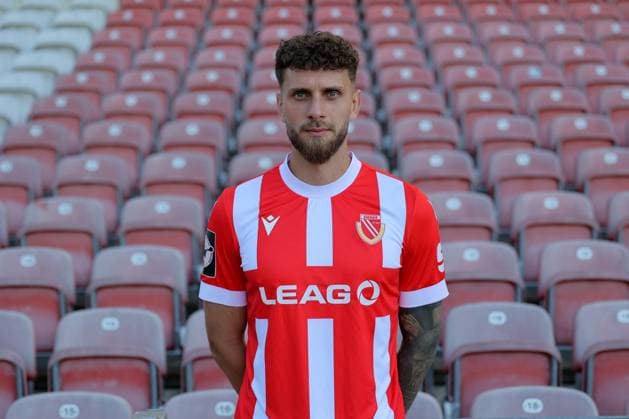 Yannik Möker; FC Energie Cottbus; 3. Liga, Porträttermin 2024 2025 FC Energie Cottbus, 3. Liga, Porträttermin 2024 2025