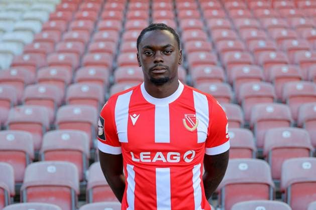Rudolf Ndualu; FC Energie Cottbus; 3. Liga, Porträttermin 2024 2025 FC Energie Cottbus, 3. Liga, Porträttermin 2024 2025
