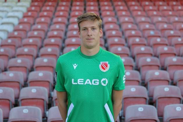 Elias Bethke; FC Energie Cottbus; 3. Liga, Porträttermin 2024 2025 FC Energie Cottbus, 3. Liga, Porträttermin 2024 2025