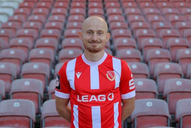 Maximilian Krauß; FC Energie Cottbus; 3. Liga, Porträttermin 2024 2025 FC Energie Cottbus, 3. Liga, Porträttermin 2024 2025