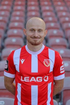 Maximilian Krauß; FC Energie Cottbus; 3. Liga, Porträttermin 2024 2025 FC Energie Cottbus, 3. Liga, Porträttermin 2024 2025