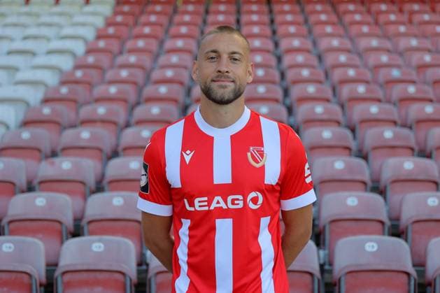 Dennis Slamar; FC Energie Cottbus; 3. Liga, Porträttermin 2024 2025 FC Energie Cottbus, 3. Liga, Porträttermin 2024 2025