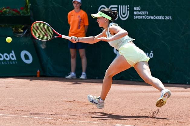 International Tennis match - WTA, Tennis Damen Hungarian Grand Prix - Round of 16 and Quarter finals Eva Lys (GER) during the round 16 match vs. Bernarda Pera (USA) at the WTA250 Hungarian Gran Prix Tennis on 18th July 2024 at Romai Teniszakademia, Budapest, Hungary Hungary Hungary  Copyright: xIPAxSport ABACAx
