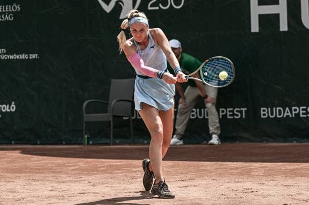 International Tennis match - WTA, Tennis Damen Hungarian Grand Prix - Round of 16 and Quarter finals Rebecca Sramkova (SVK) during the round 16 match vs. Xiyu Wang (CHN) at the WTA250 Hungarian Gran Prix Tennis on 18th July 2024 at Romai Teniszakademia, Budapest, Hungary Hungary Hungary  Copyright: xIPAxSport ABACAx