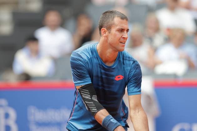 Tennis Herren ATP, Tennis Herren Tennis Herren Tour 500 European Open Hamburg, Hamburg Open ATP 500 2024 , 18.07.2024 , Laslo Djere SRB Copyright: FernandoxSoares